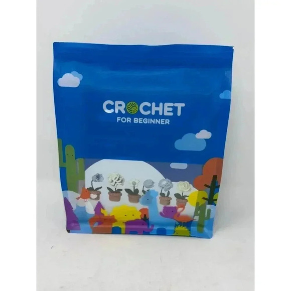 Crochet for Beginner Mini Flowers Potted Plants - Fun for Kids and Adults - Picture 7 of 7